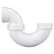 Charlotte Pipe And Foundry Charlotte Pipe Schedule 40 2 in. Hub X 2 in. D Hub PVC P-Trap with Union 1 pk PVC00708P1000 - alternate 4
